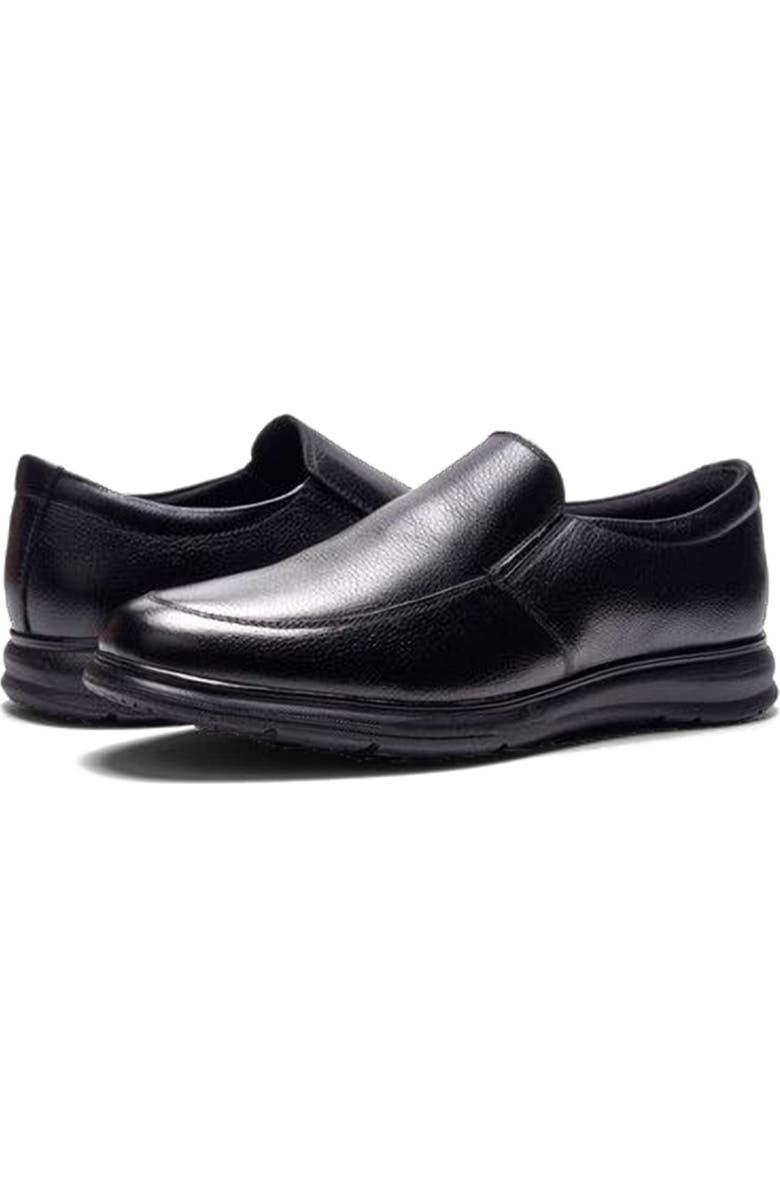 A. Veer Orbit Hybrid Loafer, Alternate, color, Black Leather