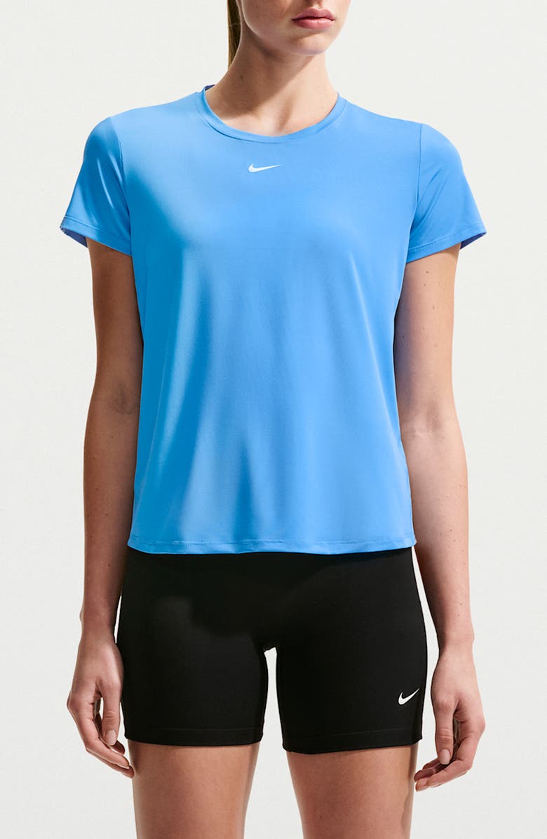 Nike One Classic Dri-FIT Training Top, Main, color, University Blue/ White