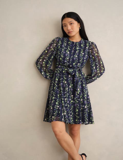 Emilia Fit Flare Mini Dress