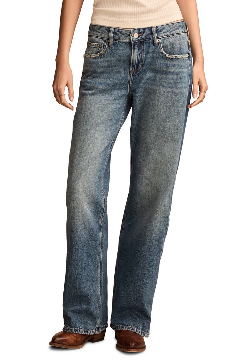 Baggy Wide Leg Jeans, Main, color, TIMELESS BLUE WASH