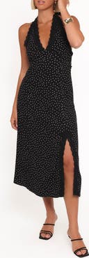 Petal & Pup Stasia Halter Midi Dress