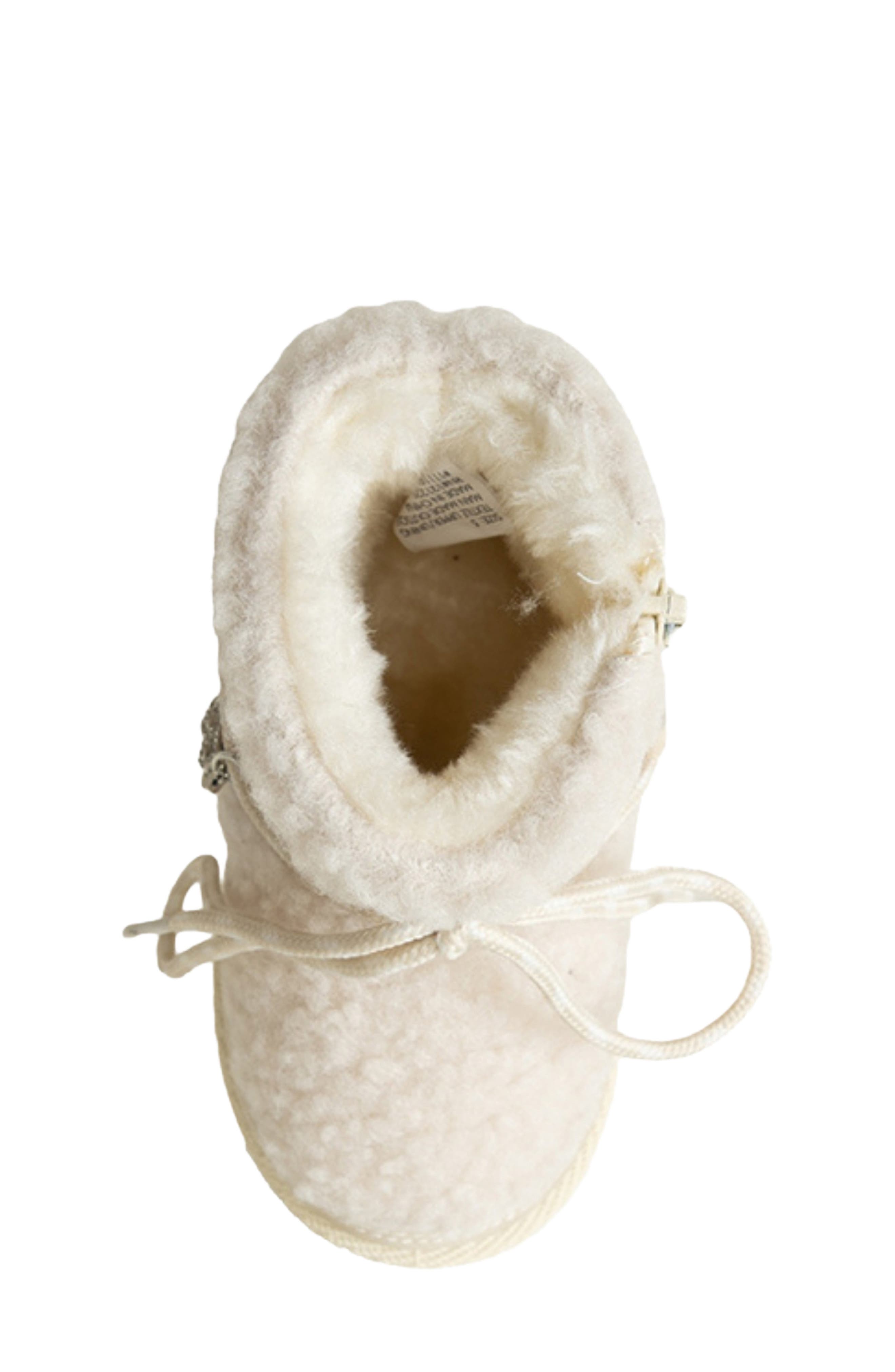 Kids' Faux Fur Hybrid Bootie, Alternate, color, CREAM