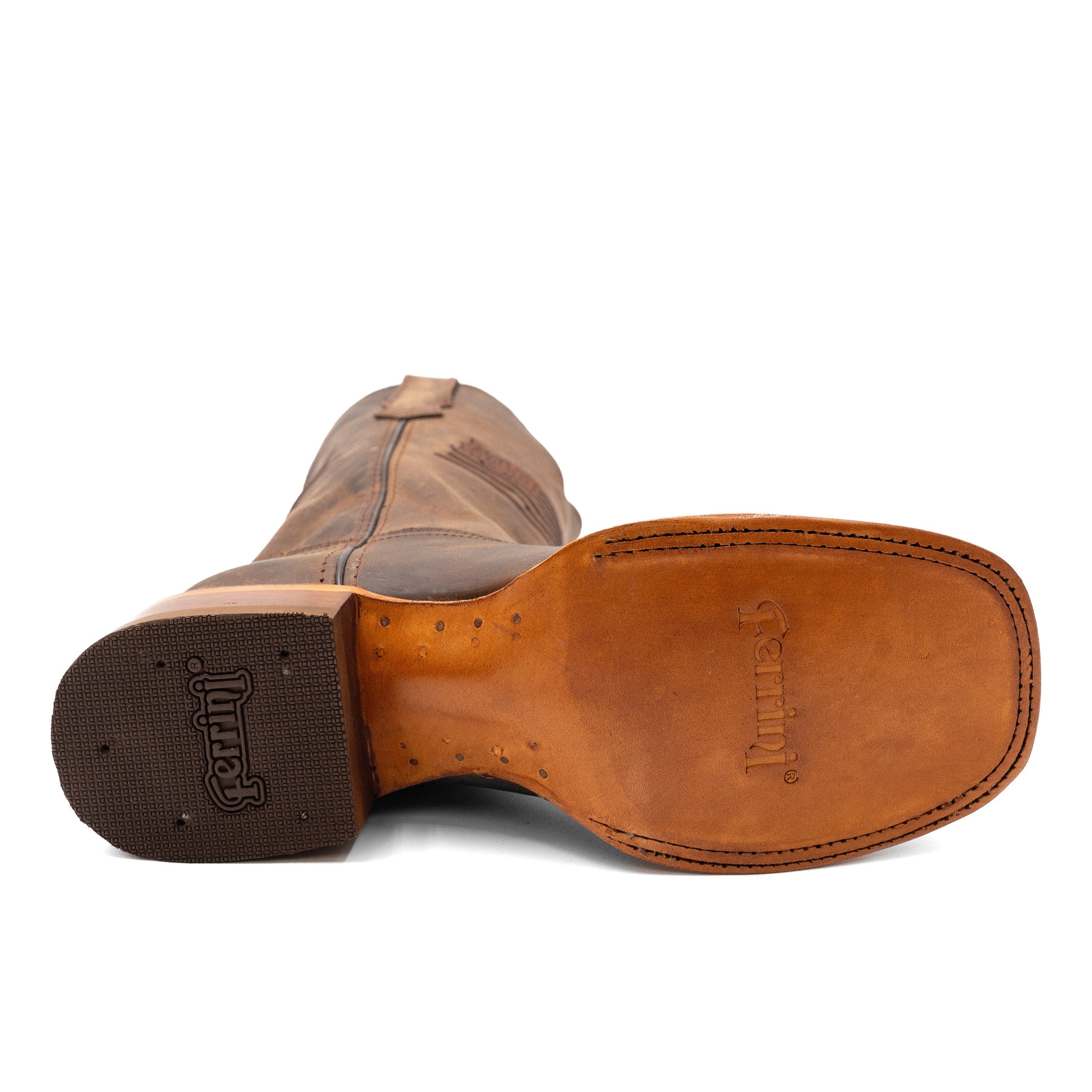 Ferrini Men's Patriot Western Boot, Alternate, color, Chocolate