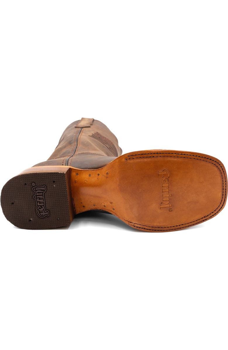 Ferrini Men's Patriot Western Boot, Alternate, color, Chocolate