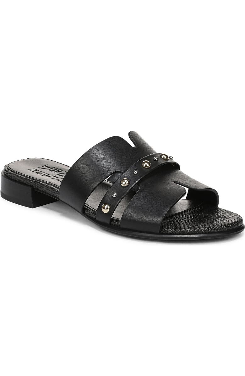 Naturalizer Niche Slide Sandal, Main, color, Black
