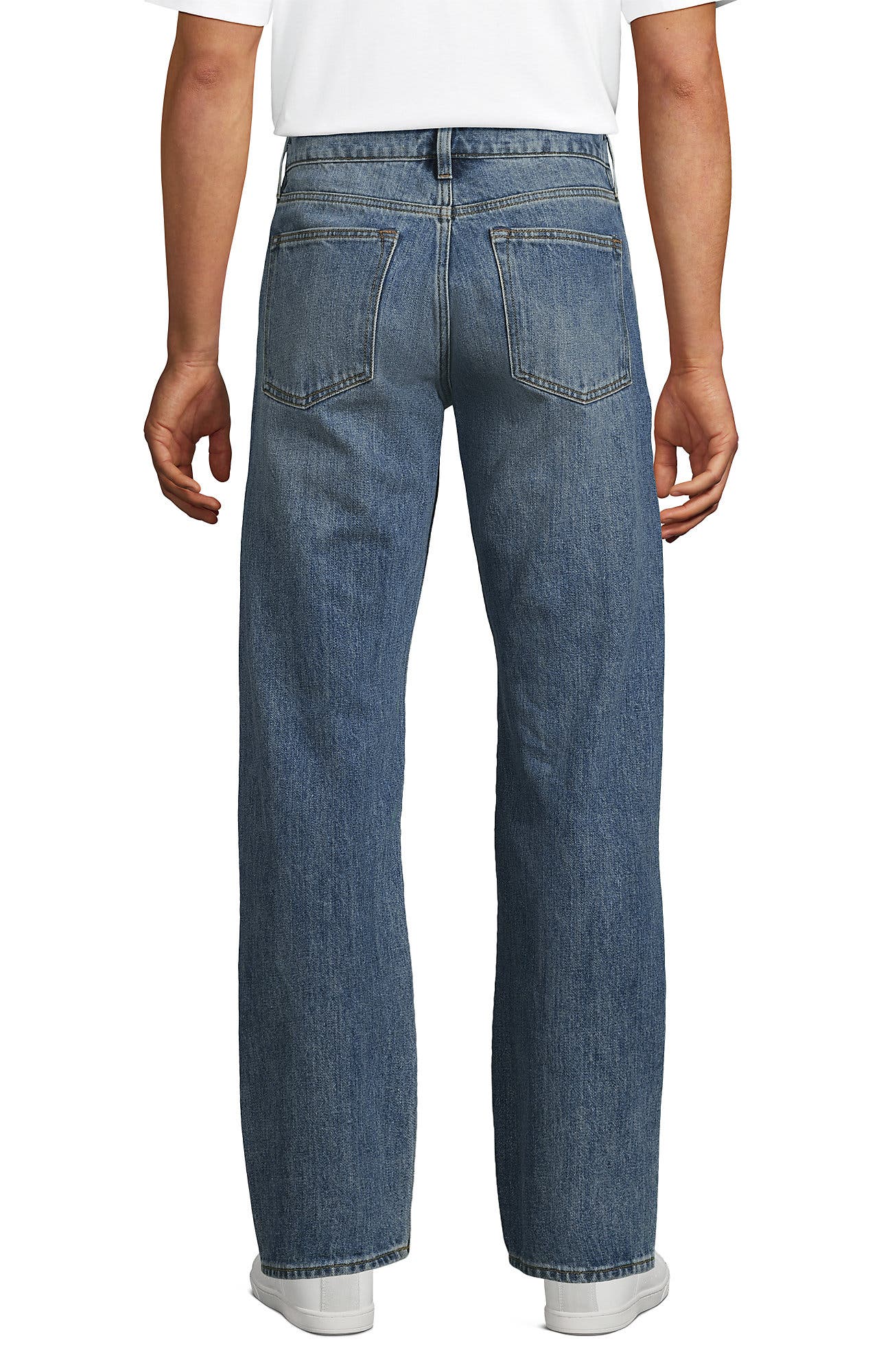 Lands' End Rigid Comfort Waist Classic Fit Jean (Men) | Nordstrom