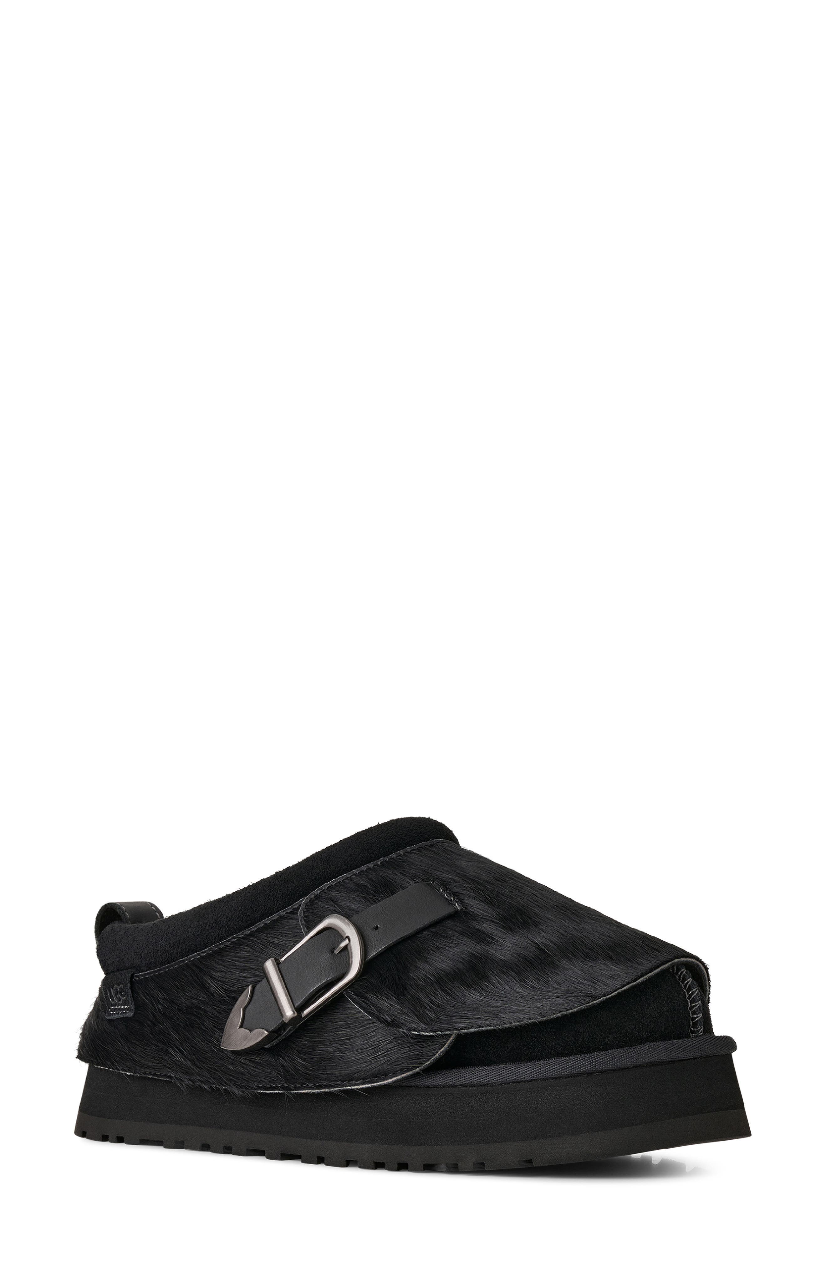 Tazz Western Slipper, Main, color, BLACK