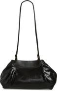 Dries Van Noten Elaphe Snake Embossed Leather Shoulder Bag