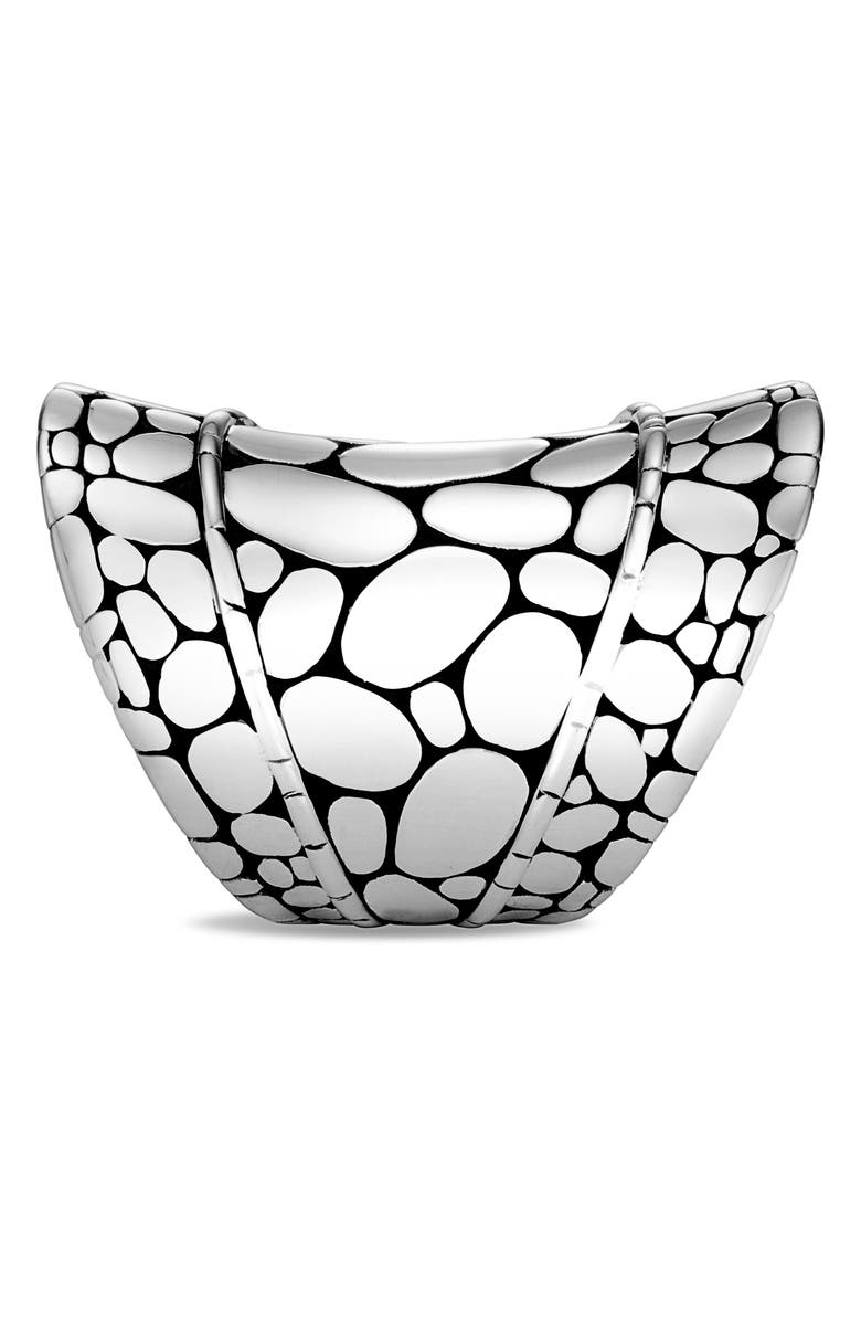 John Hardy Kali Silver Saddle Ring, Alternate, color, 