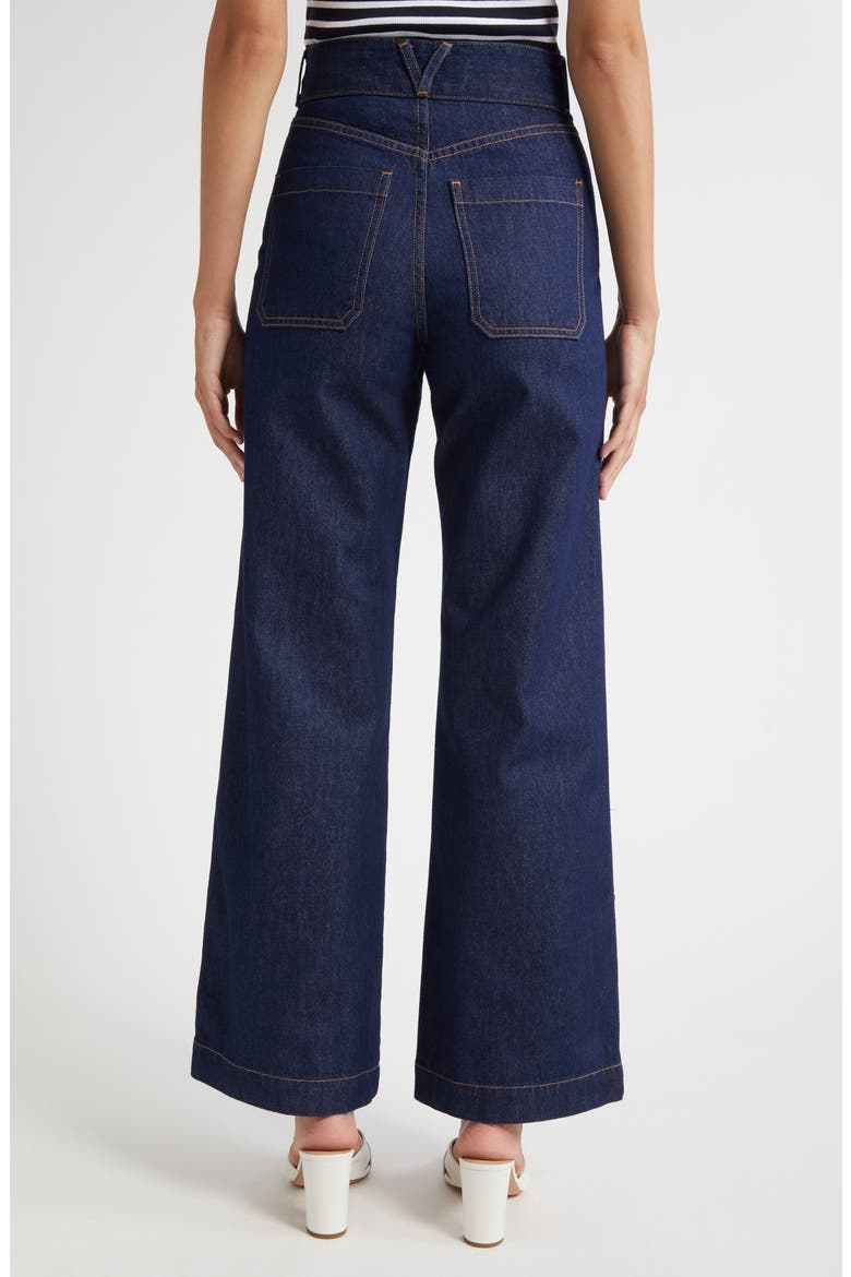 Taylor High Waist Flare Jeans, Alternate, color, INDIGO RINSE