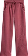 Vintage Havana Kids' Heart Embroidered Wide Leg Sweatpants