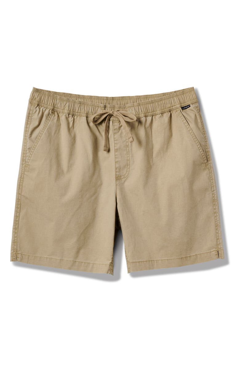 Quiksilver Taxer Stretch Drawstring Shorts, Main, color, Twill