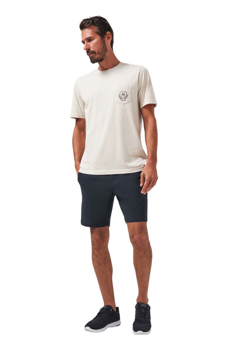 TravisMathew Stretchknit 8-Inch Shorts, Alternate, color, Black