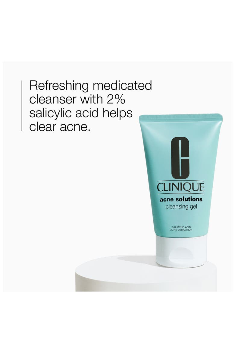 Acne Solutions™ Gel Face Cleanser with 2% Salicylic Acid, Alternate, color, NO COLOR