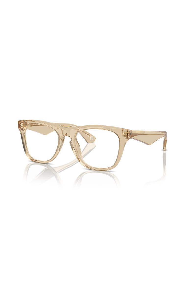 51mm Square optical glasses, Main, color, Beige
