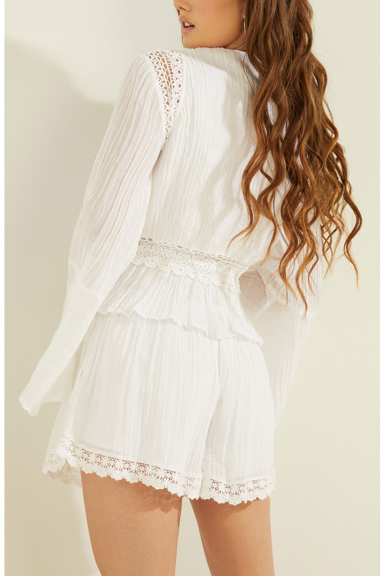 Remi Bell Sleeve Top, Alternate, color, WHITE