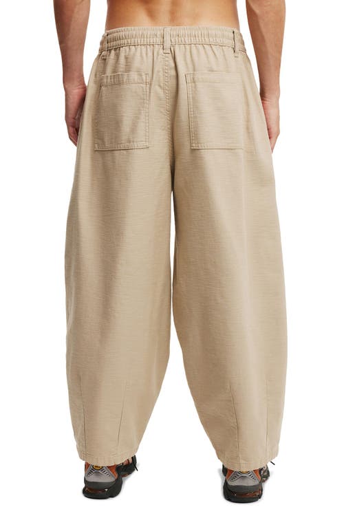 Shop Cotton On Super Baggy Balloon Pant In Stone