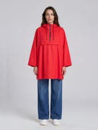 Masai Copenhagen Zip-Front Hooded Poncho