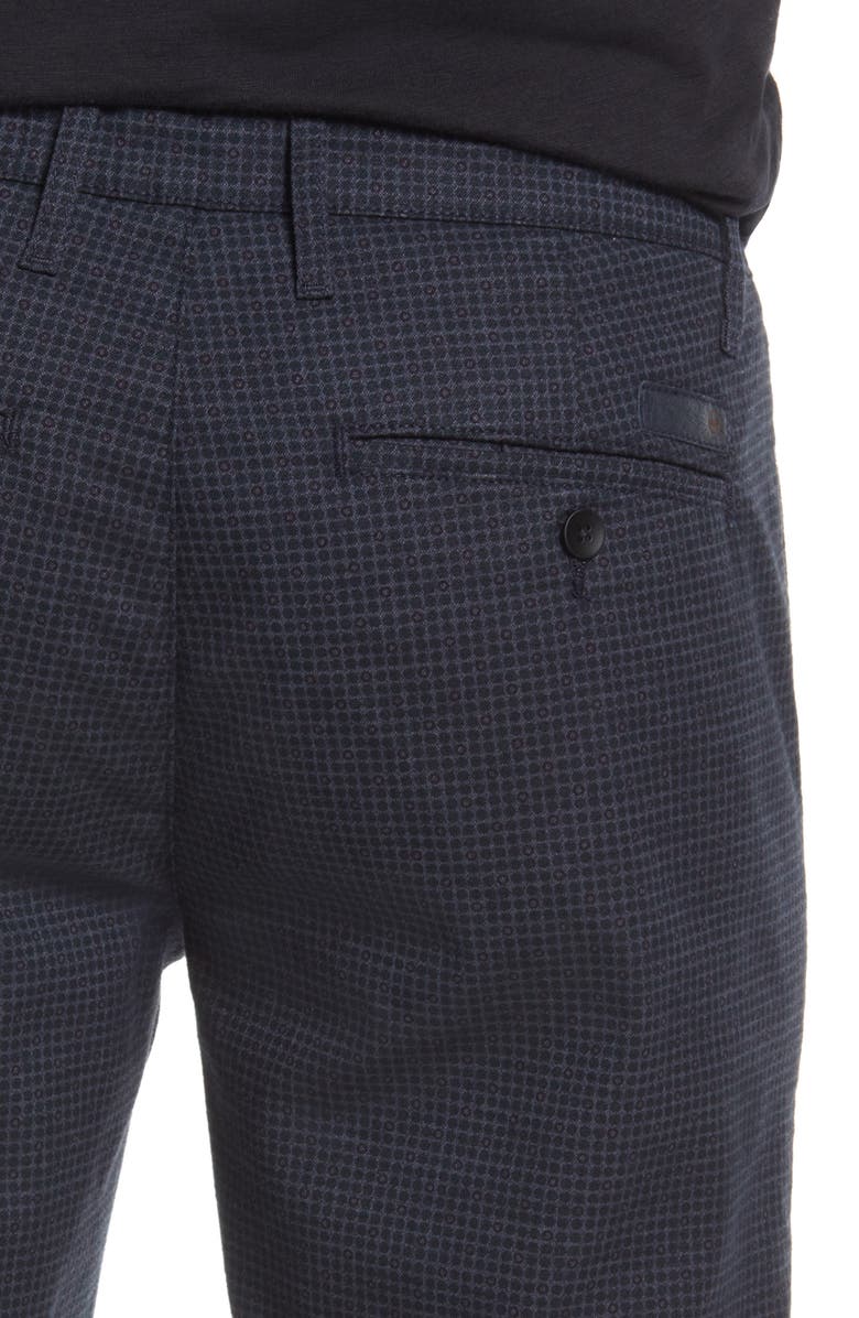 AG Marshall Slim Fit Pants, Alternate, color, Soiree Black/ Navy