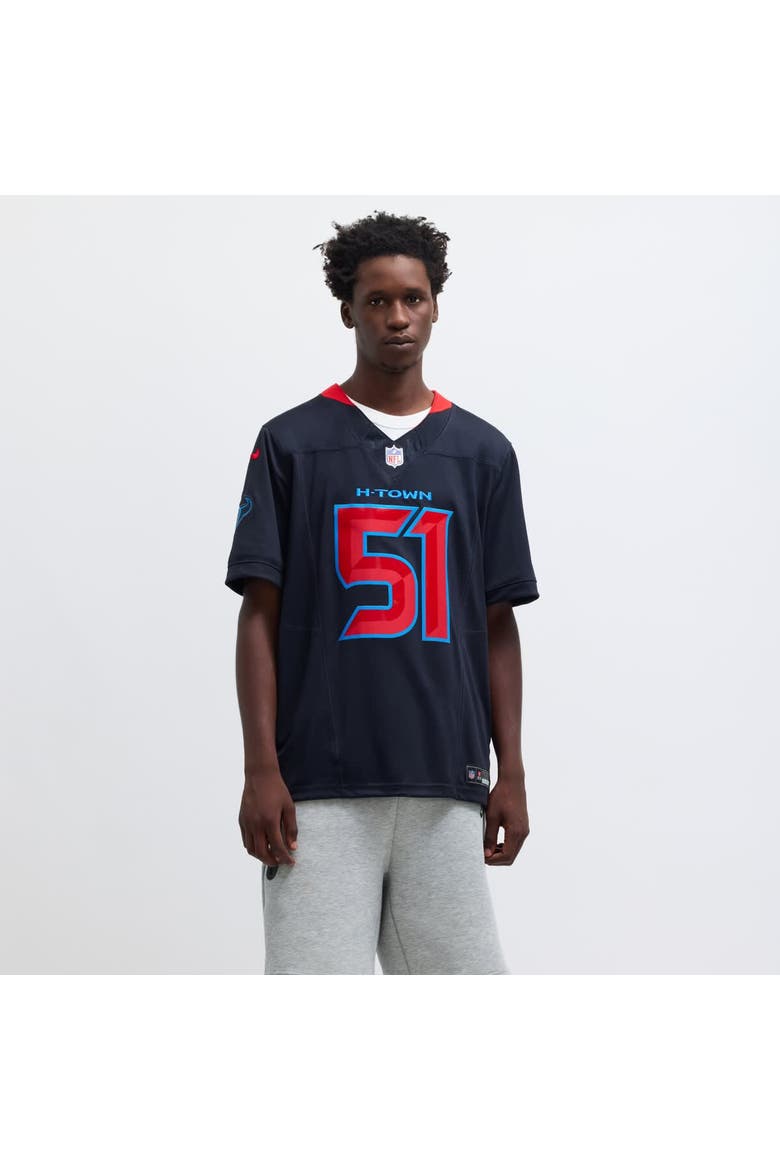 Men's Nike Will Anderson Jr. Navy Houston Texans 2nd Alternate Vapor F.U.S.E. Limited Jersey, Alternate, color, Navy