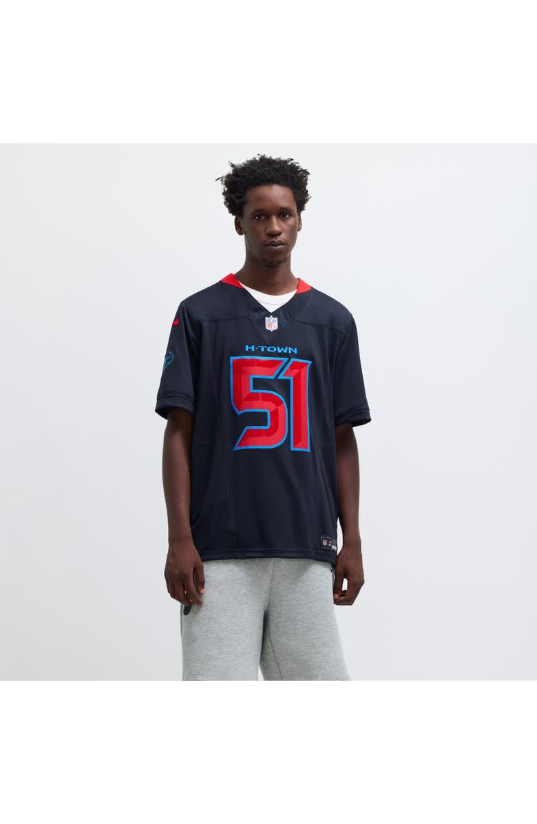 Nike Men
s Nike Will Anderson Jr. Navy Houston Texans 2nd Alternate Vapor F.U.S.E. Limited Jersey, Alternate, color, Navy