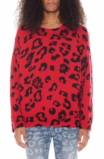 Cult of Individuality Animal Print Sweater