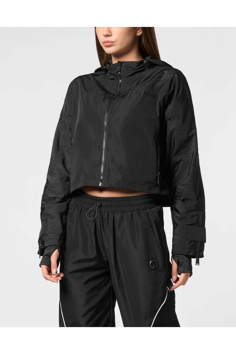 Hooded Active Jacket Ls Scratch Women, Main, color, black