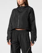 PLEIN SPORT Hooded Active Jacket Ls Scratch Women