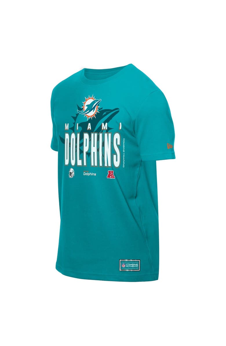 New Era Men's New Era  Aqua Miami Dolphins 2025 NFL Training Camp T-Shirt, Alternate, color, 