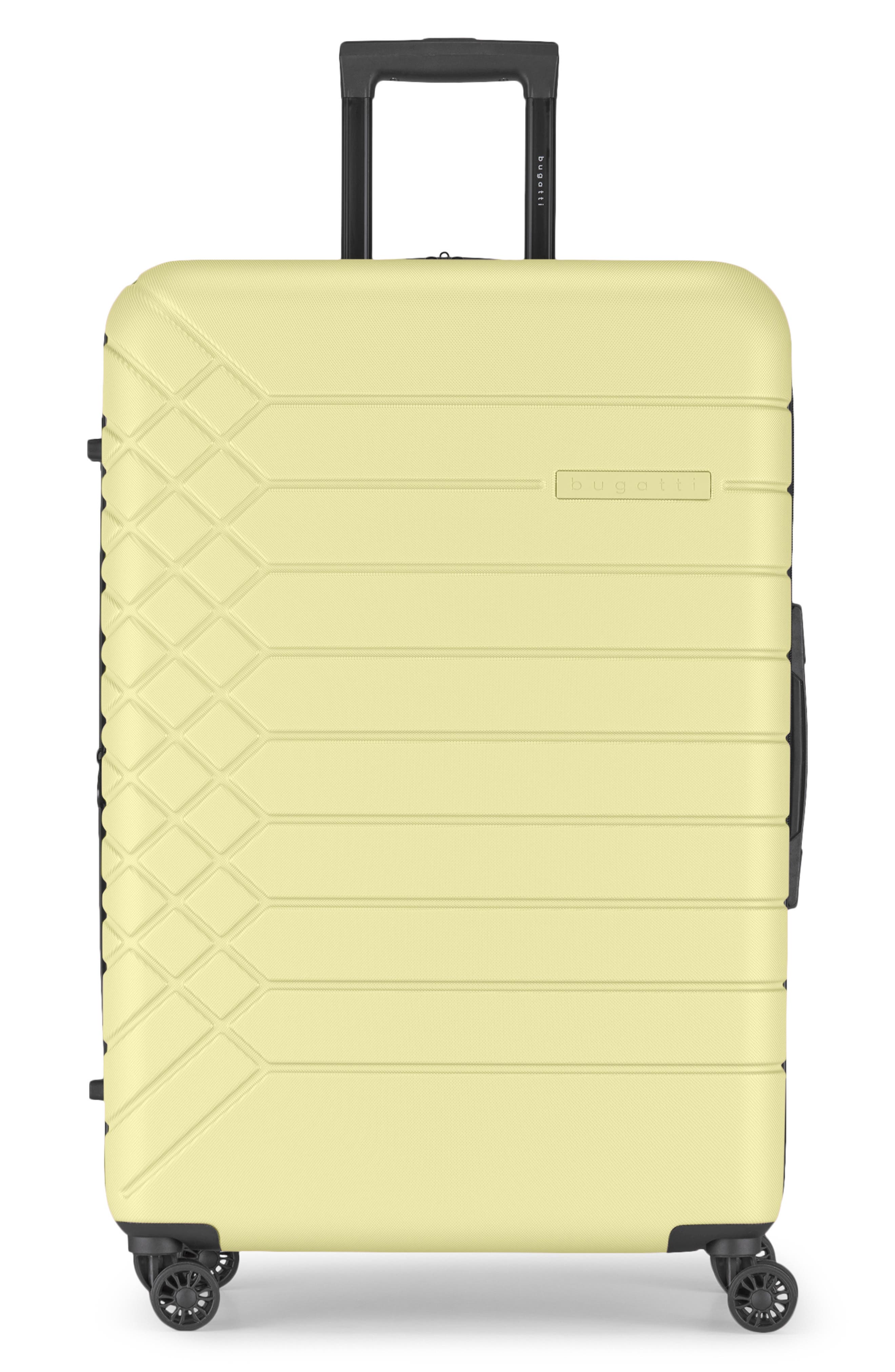 bugatti Mecca 2-Piece Hardside Luggage Set, Alternate, color, Yellow