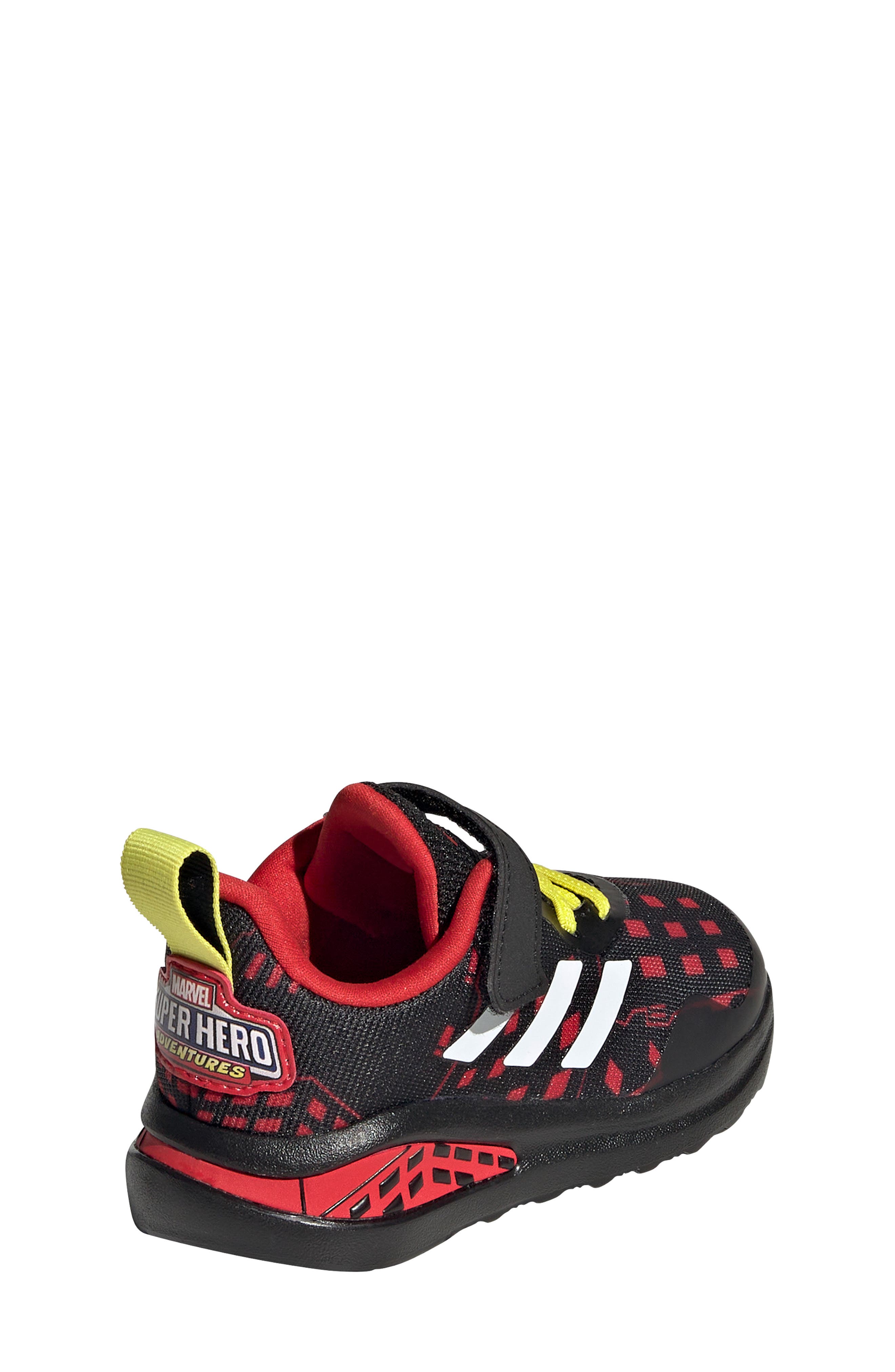 adidas Fortarun x Marvel Super Hero Sneaker, Alternate, color, 
