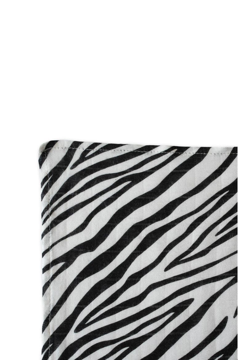 Zebra Sensory Lovey, Alternate, color, BLACK AND WHITE