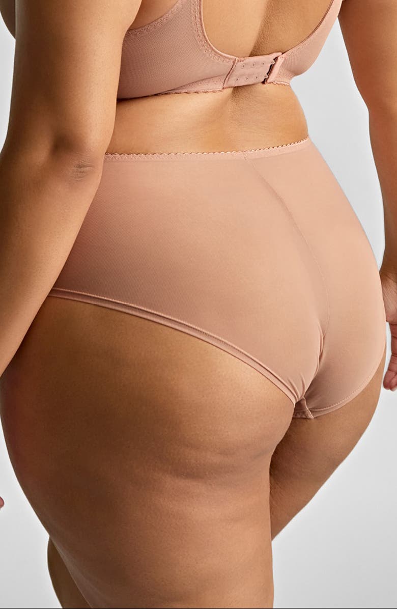 Panache Liberty Cheeky Briefs, Alternate, color, Mocha