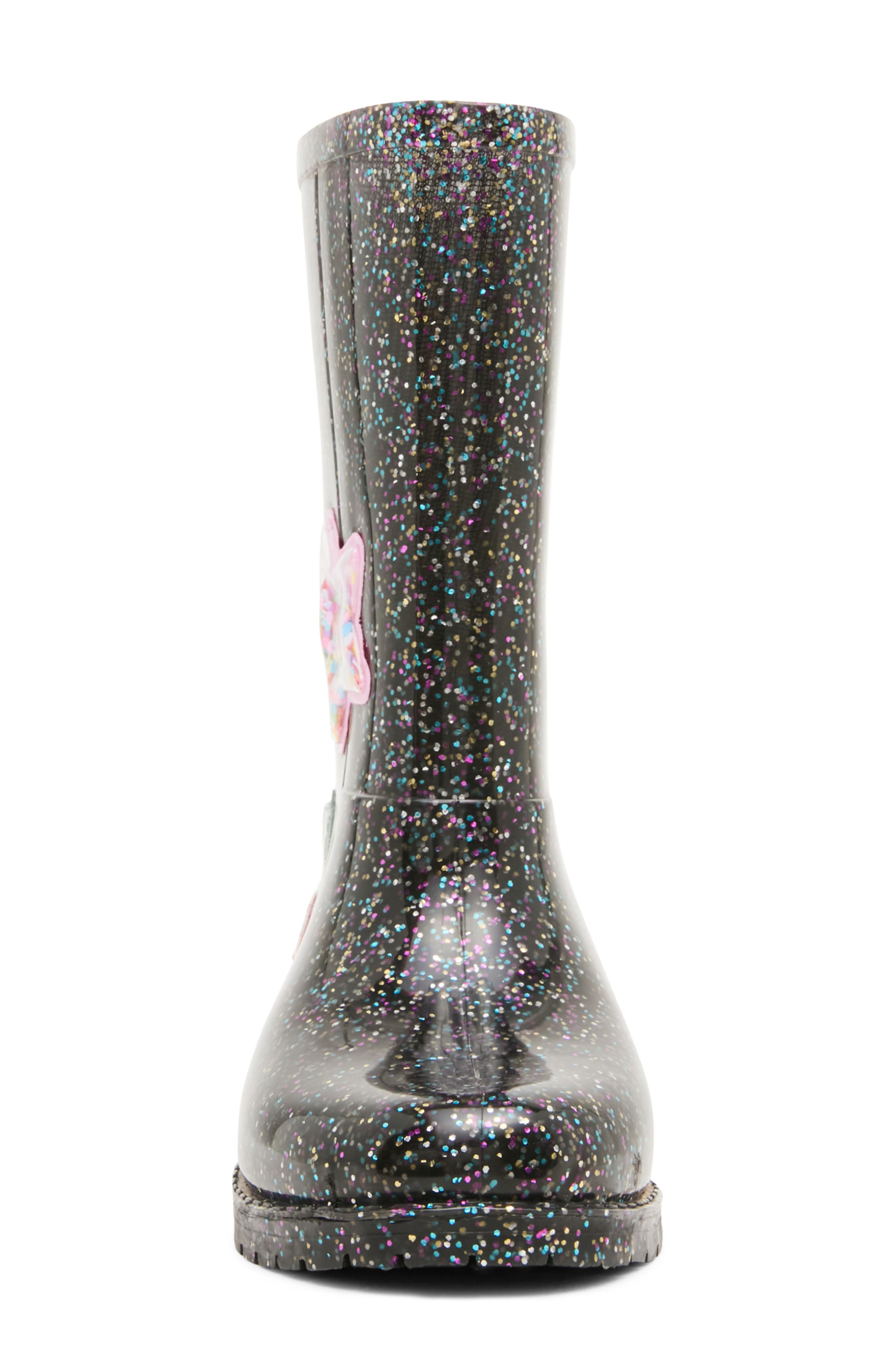Kids' Jkoodles Rain Boot, Alternate, color, BLACK