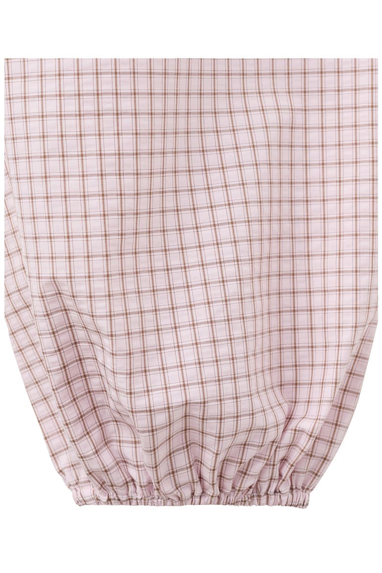 Checkered Slouchy Pants, Alternate, color, PASTEL PINK