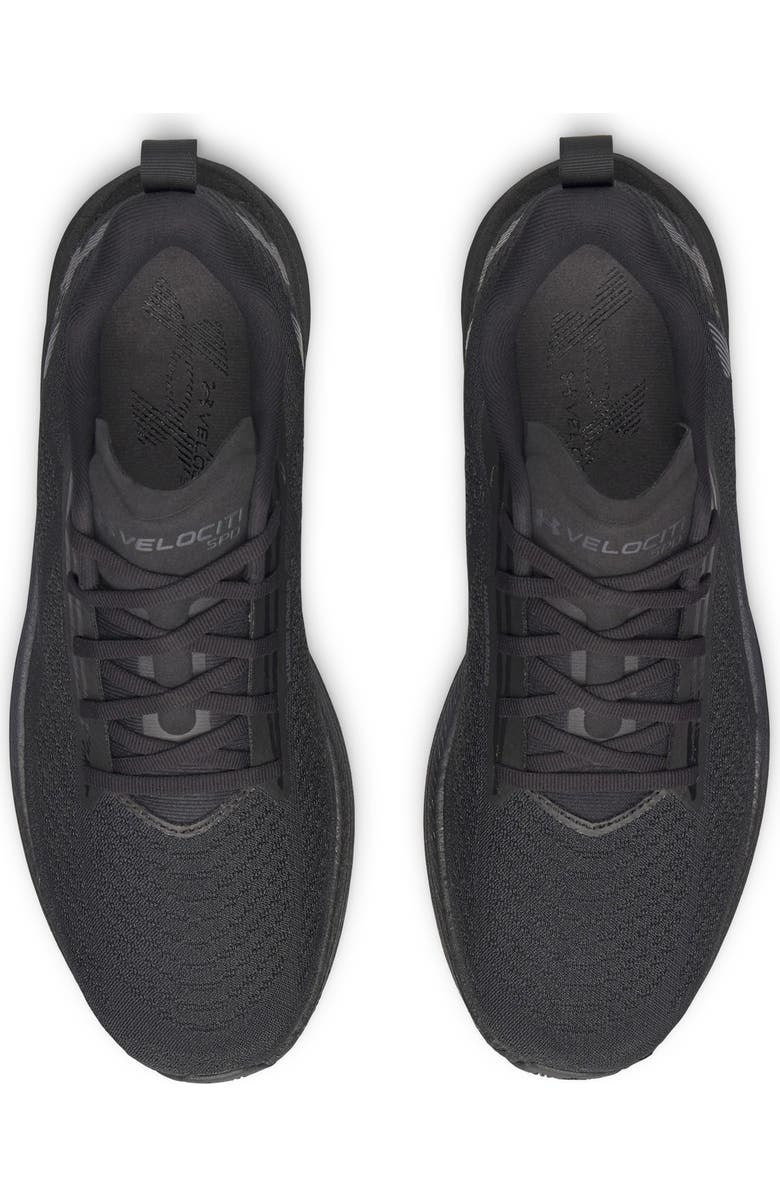 Under Armour UA Velociti SPD 5 Running Shoe, Alternate, color, Black / Anthracite