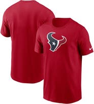 Nike Men's Nike Red Houston Texans Primary Logo T-Shirt
