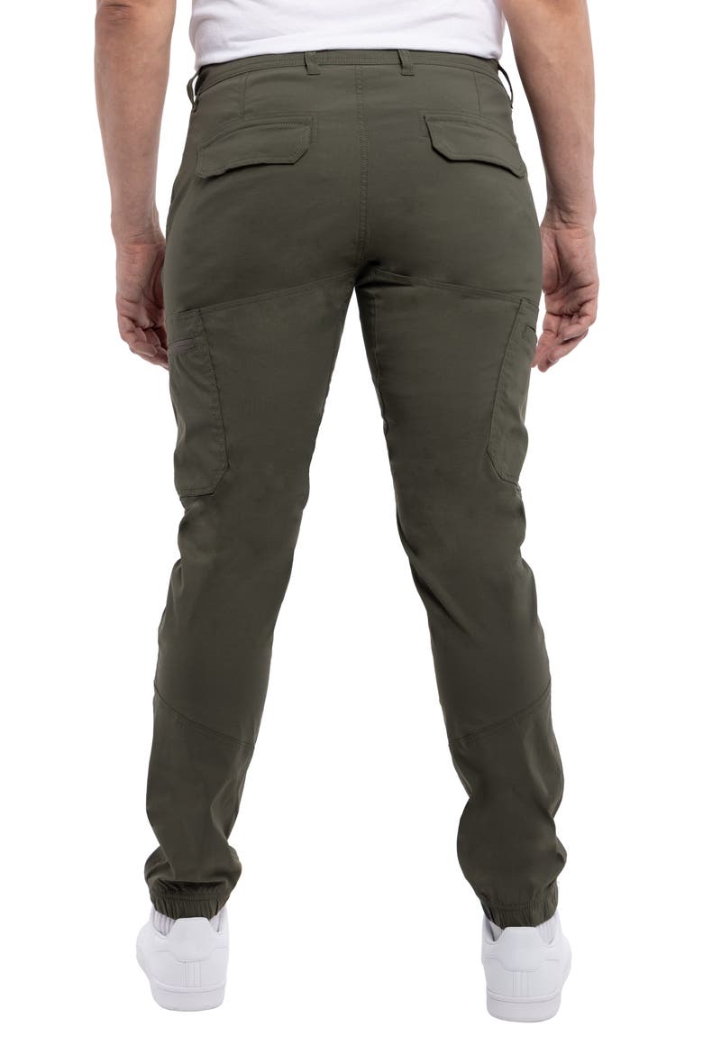 Slim Leg Cargo Pants, Alternate, color, OLIVE