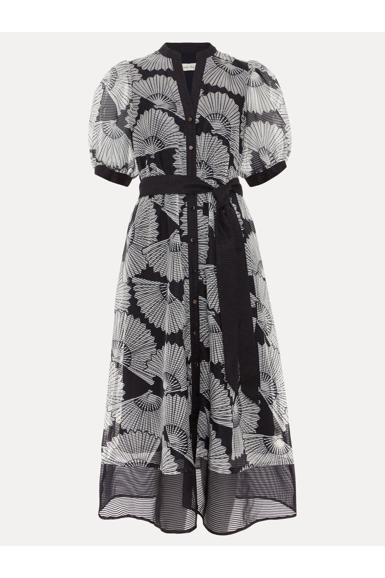 Skylar Midi Dress, Alternate, color, Navy