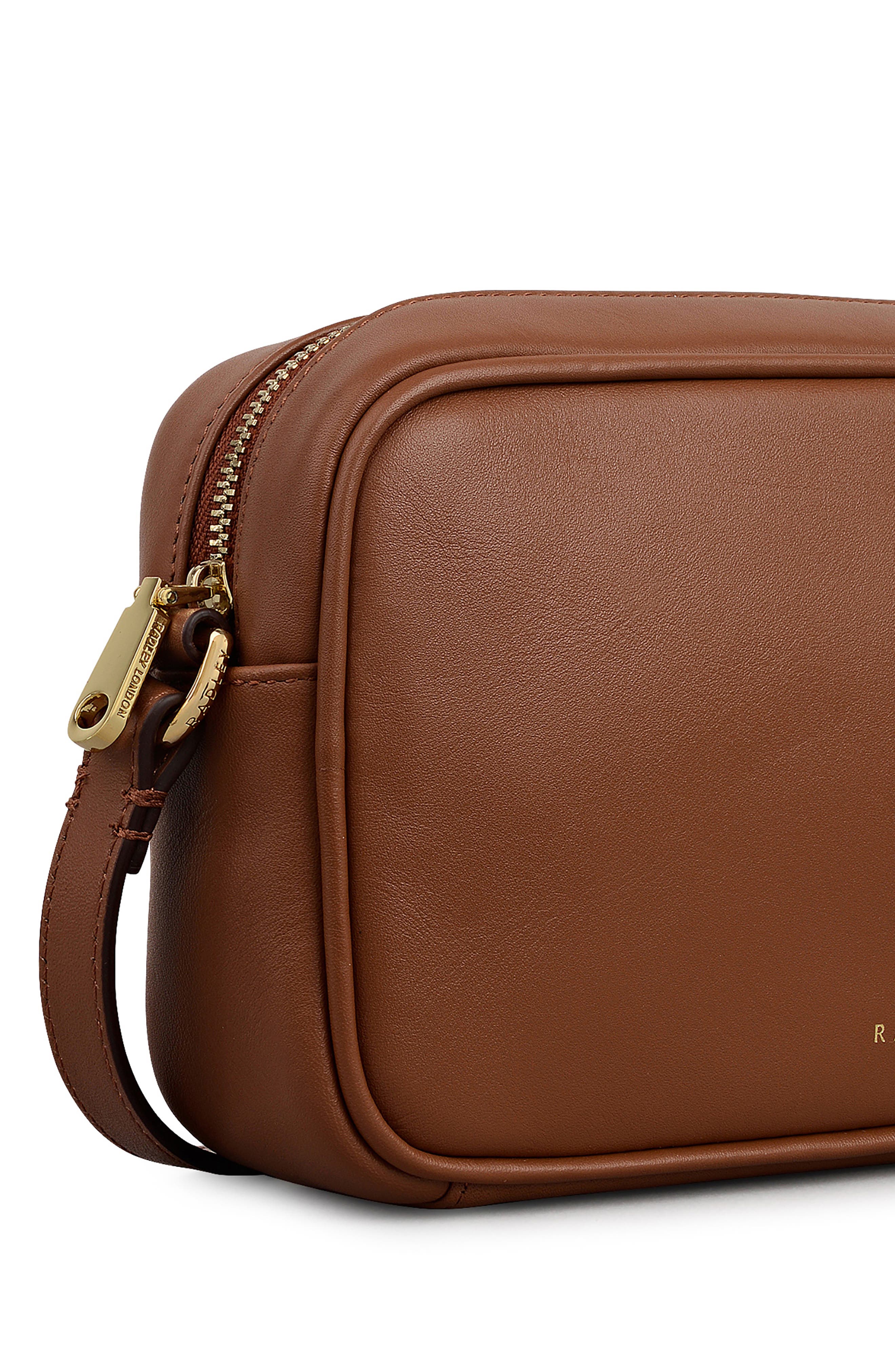 Radley Small Hadley Lane Crossbody Bag, Alternate, color, Cognac