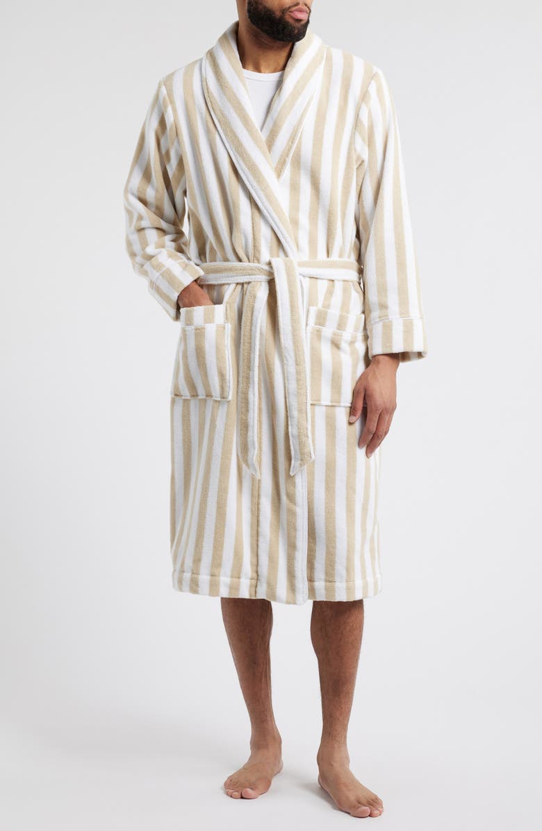 Nordstrom Stripe Hydrocotton Robe, Main, color,