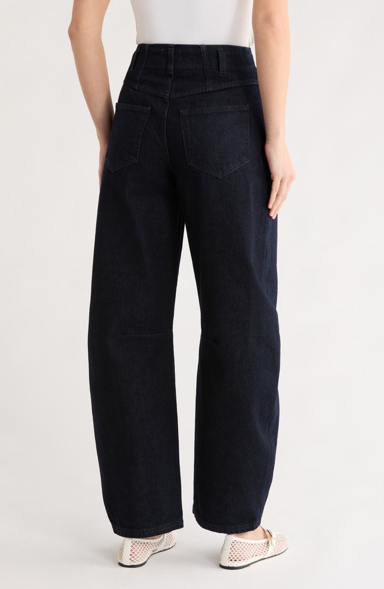 Closed Ridge-X Barrel Leg Jeans, Alternate, color, Dark Blue