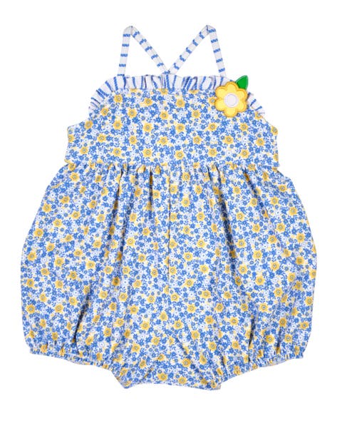 Floral Bubble Swimsuit with Flower (Baby)