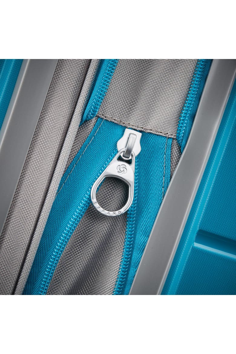 Freeform Hardside Expandable 21" Carry On Spinner Luggage, Alternate, color, Ocean Blue