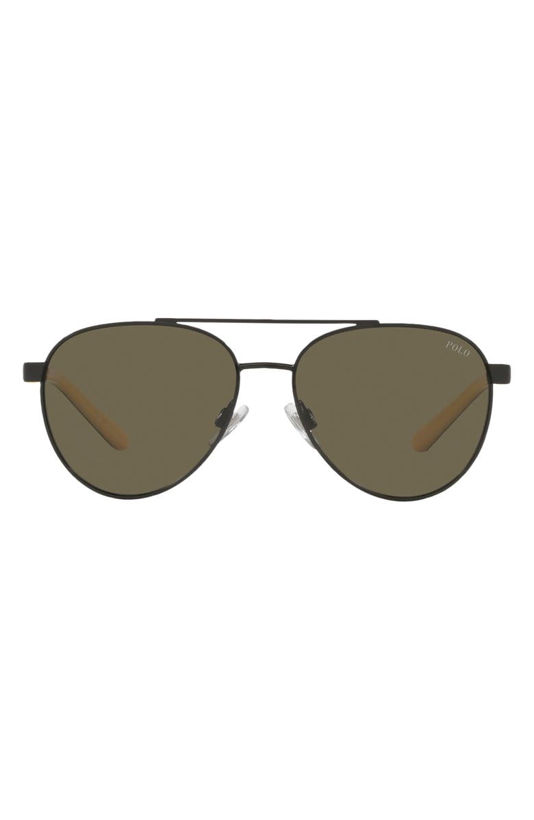 Polo Ralph Lauren 51mm Aviator Sunglasses, Main, color, 