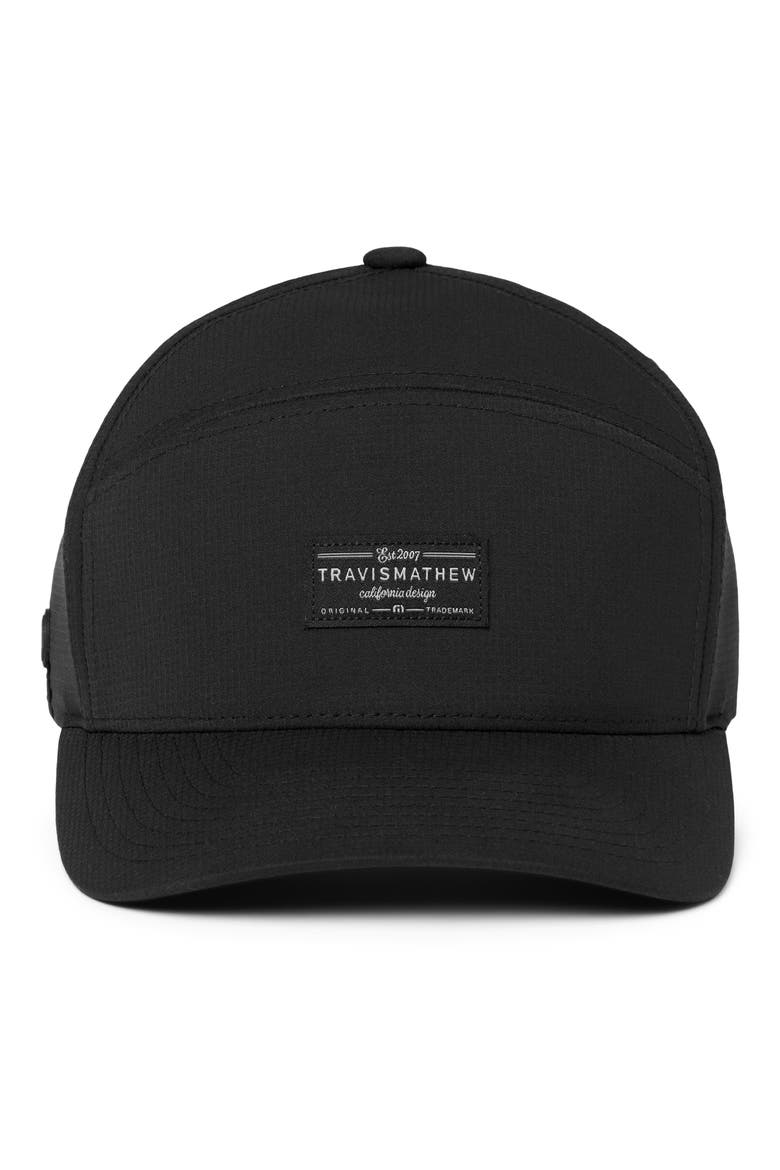 Wanderlust Snapback Baseball Cap, Alternate, color, BLACK