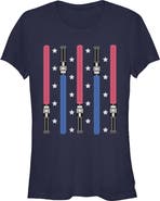 Star Wars Junior's Star Wars Festive Lightsabers Graphic T-Shirt