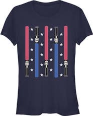 Star Wars Juniors Star Wars Festive Lightsabers T Shirt