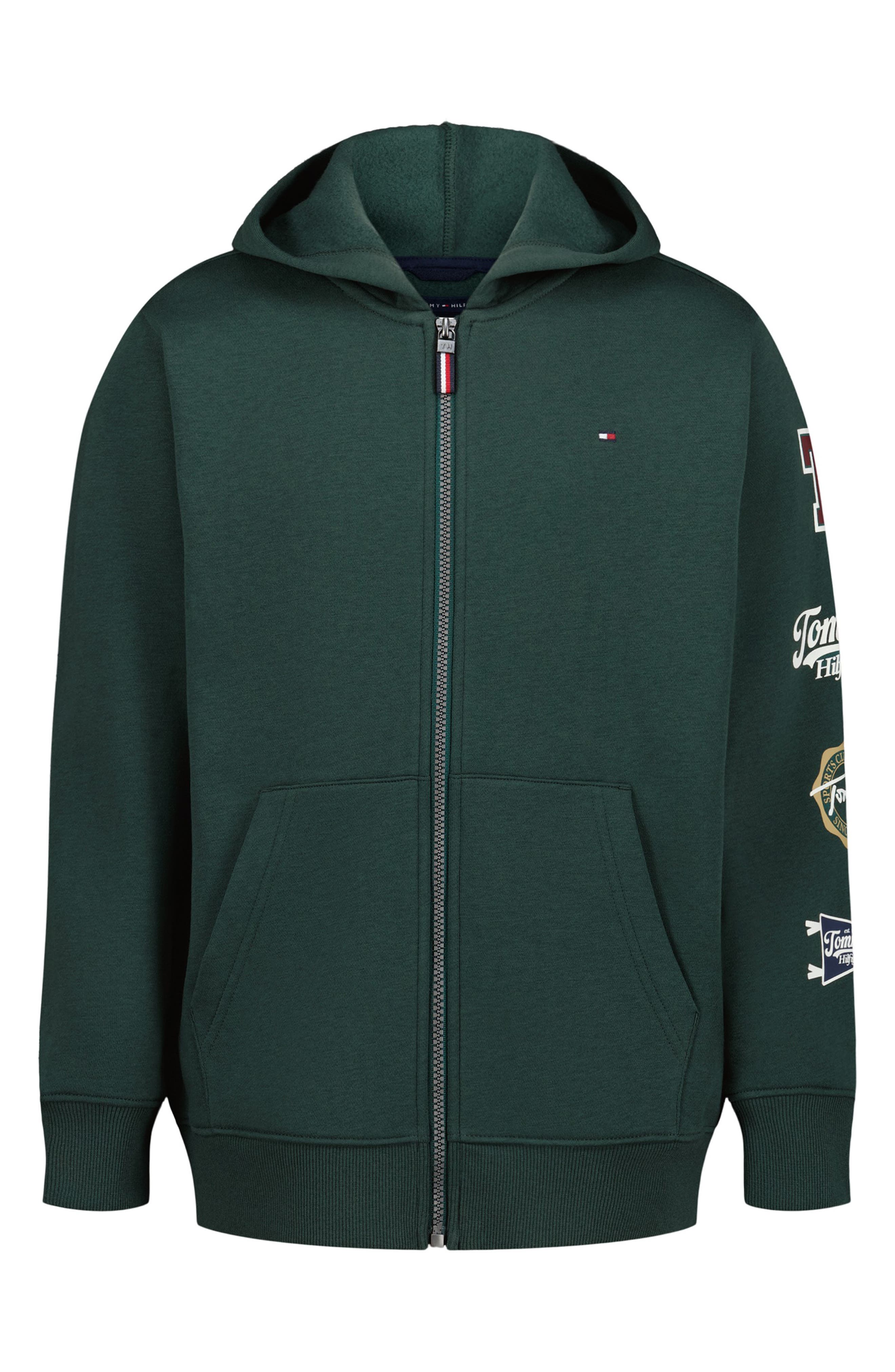 Kids' Collegiate Stack Zip Hoodie