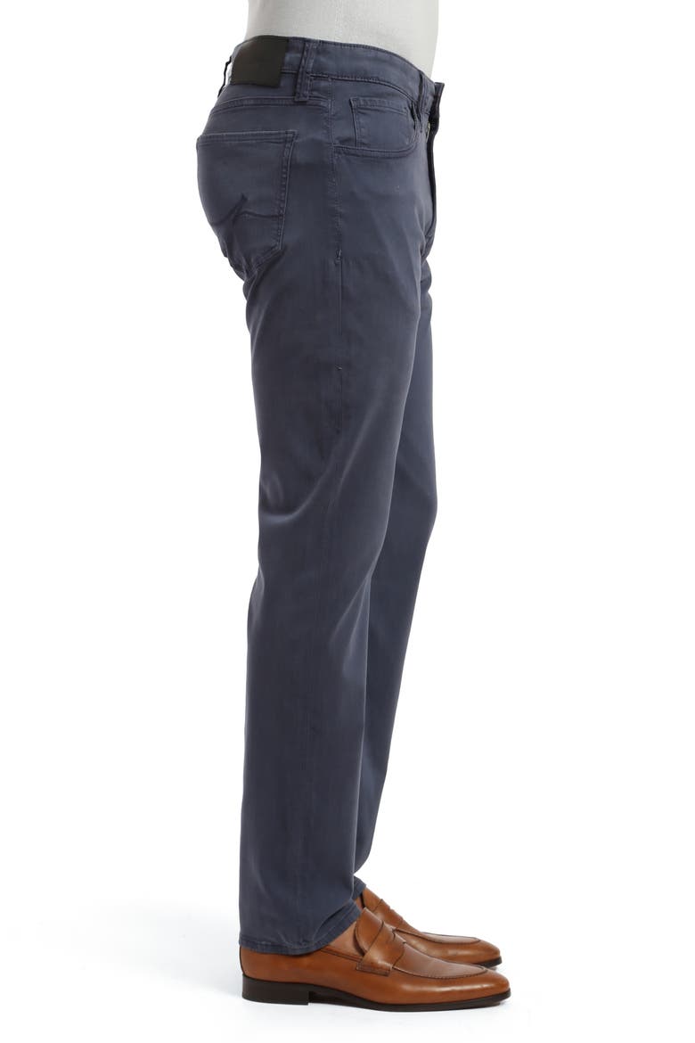 Courage Straight Leg Twill Pants, Alternate, color, DARK DENIM TWILL